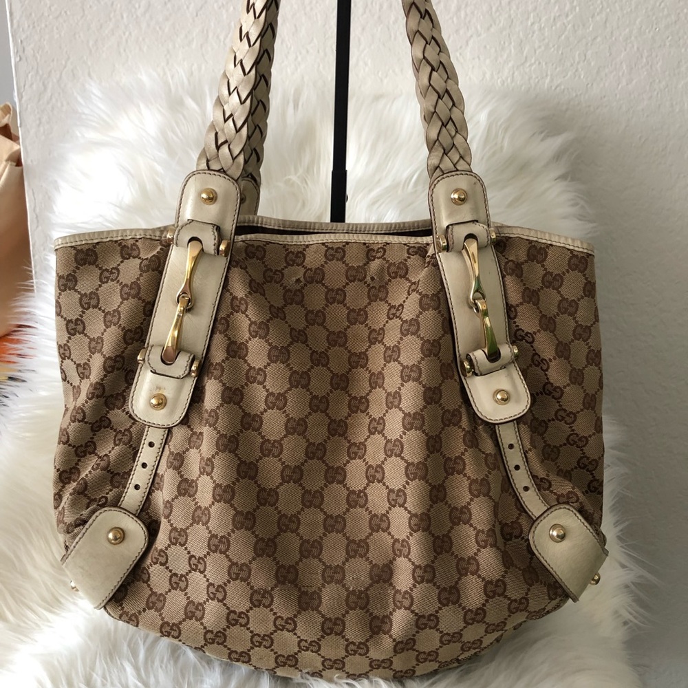 Authentic Gucci Monogram Medium Pelham - image 1